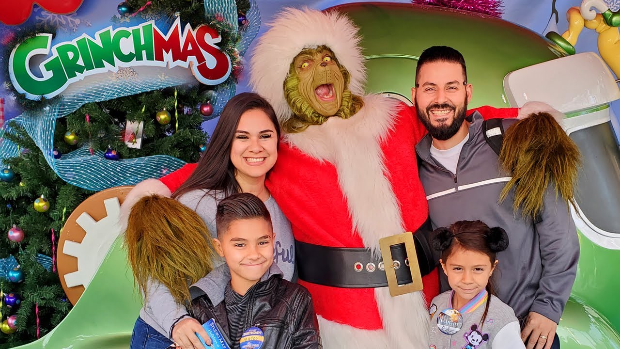 🎄 Рождество в стиле Гринча в Universal Studios Hollywood | Волшебство Ктовилля, декор в стиле Гри...