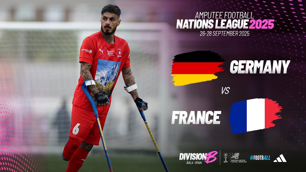 Germany vs France | Amputee Football Nations League Division B