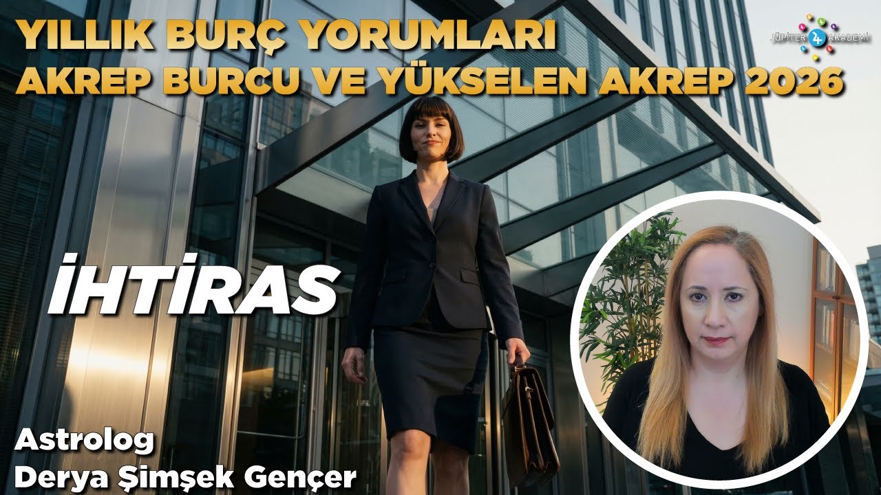Akrep Burcu ve Yükselen Akrep 2026 Yıllık Burç Yorumları / İhtiras