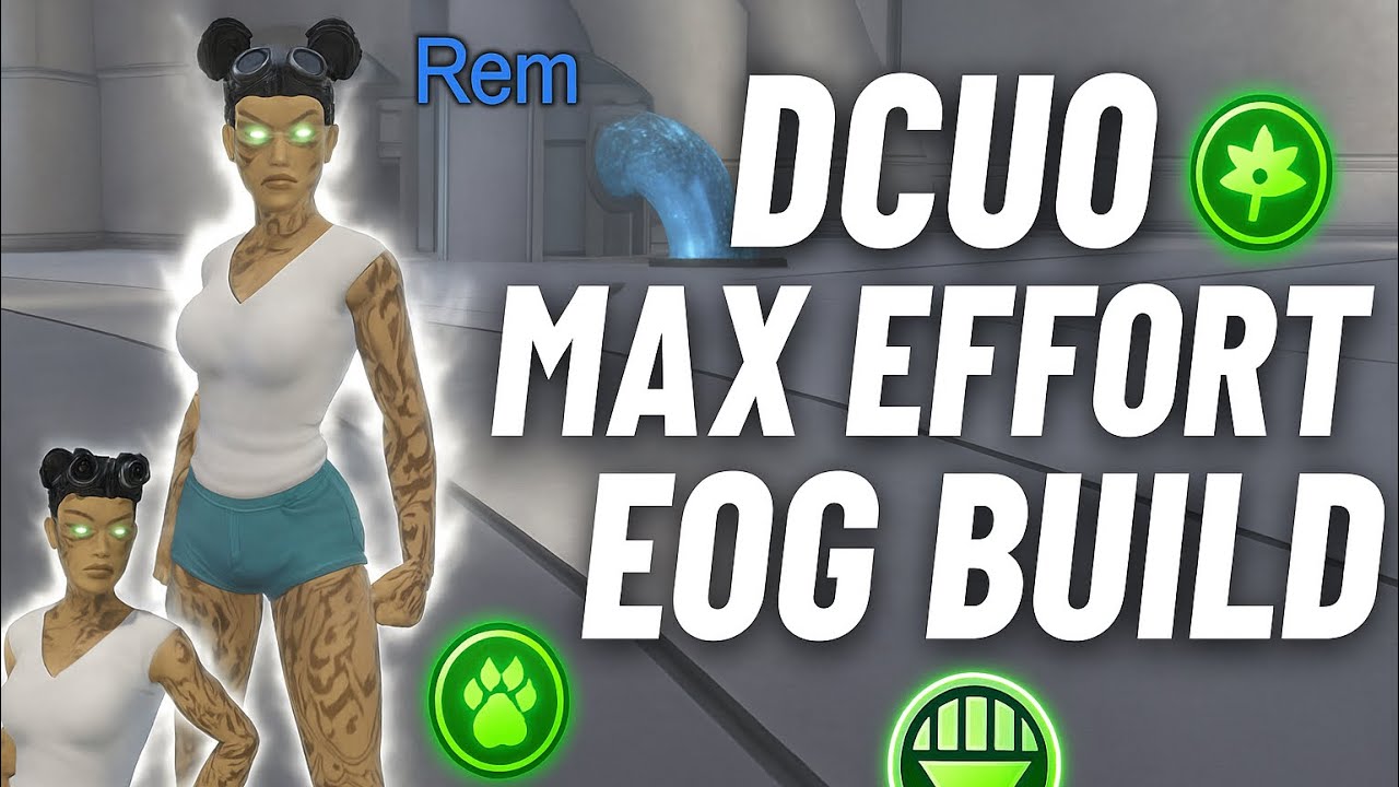 DCUO Эта сборка EOG с максимальными усилиями просто невероятна!