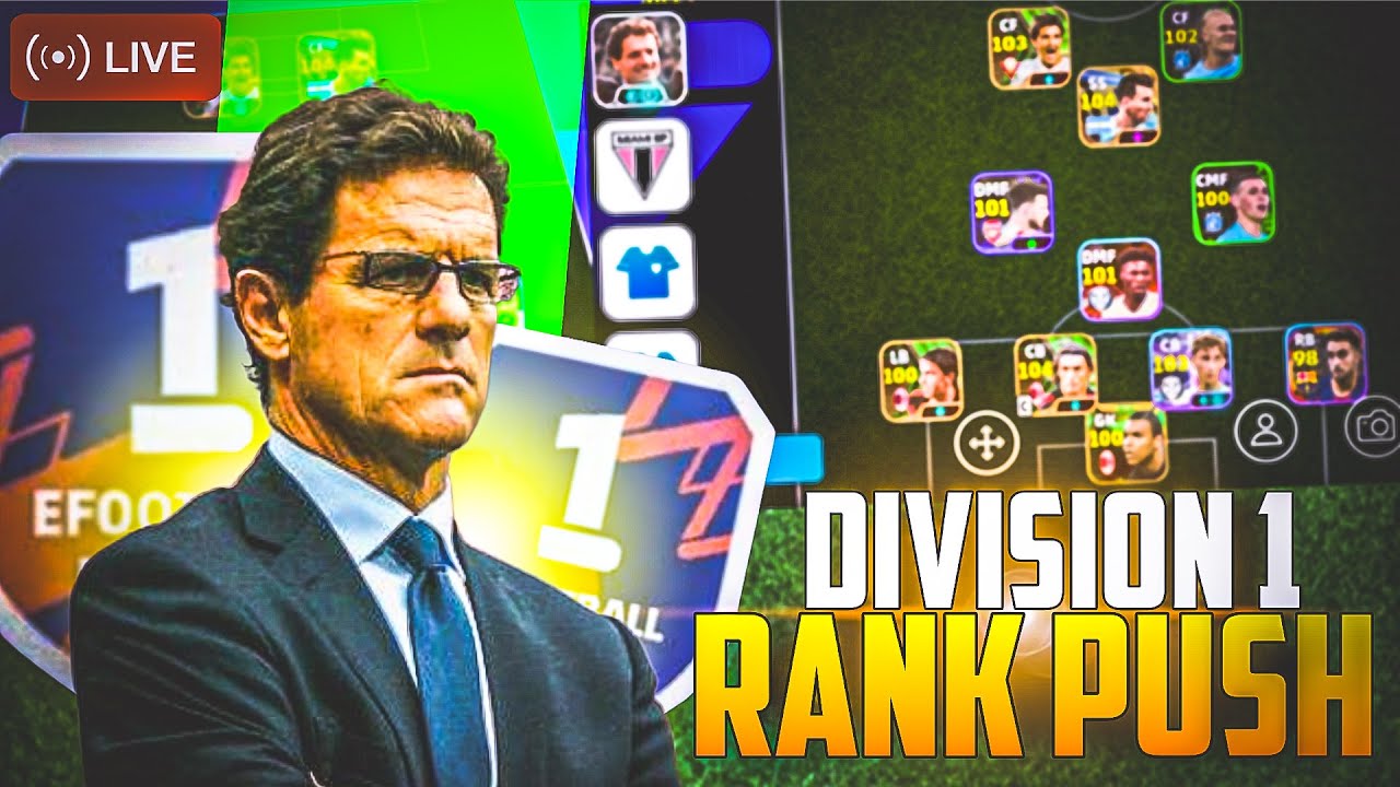 Let's Do Division push 🤯|LIVE #efootball24mobile#gaming#Live