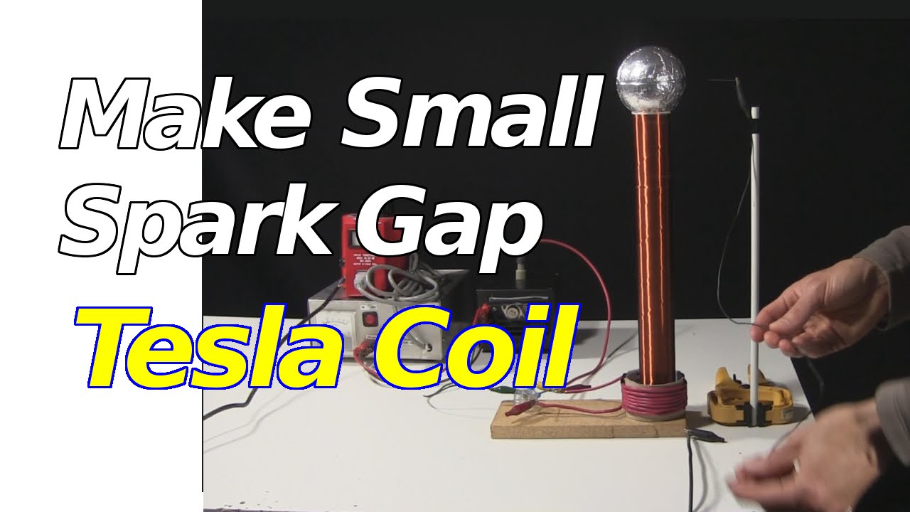 How to Make Tesla Coil - Small Spark Gap Tesla Coil