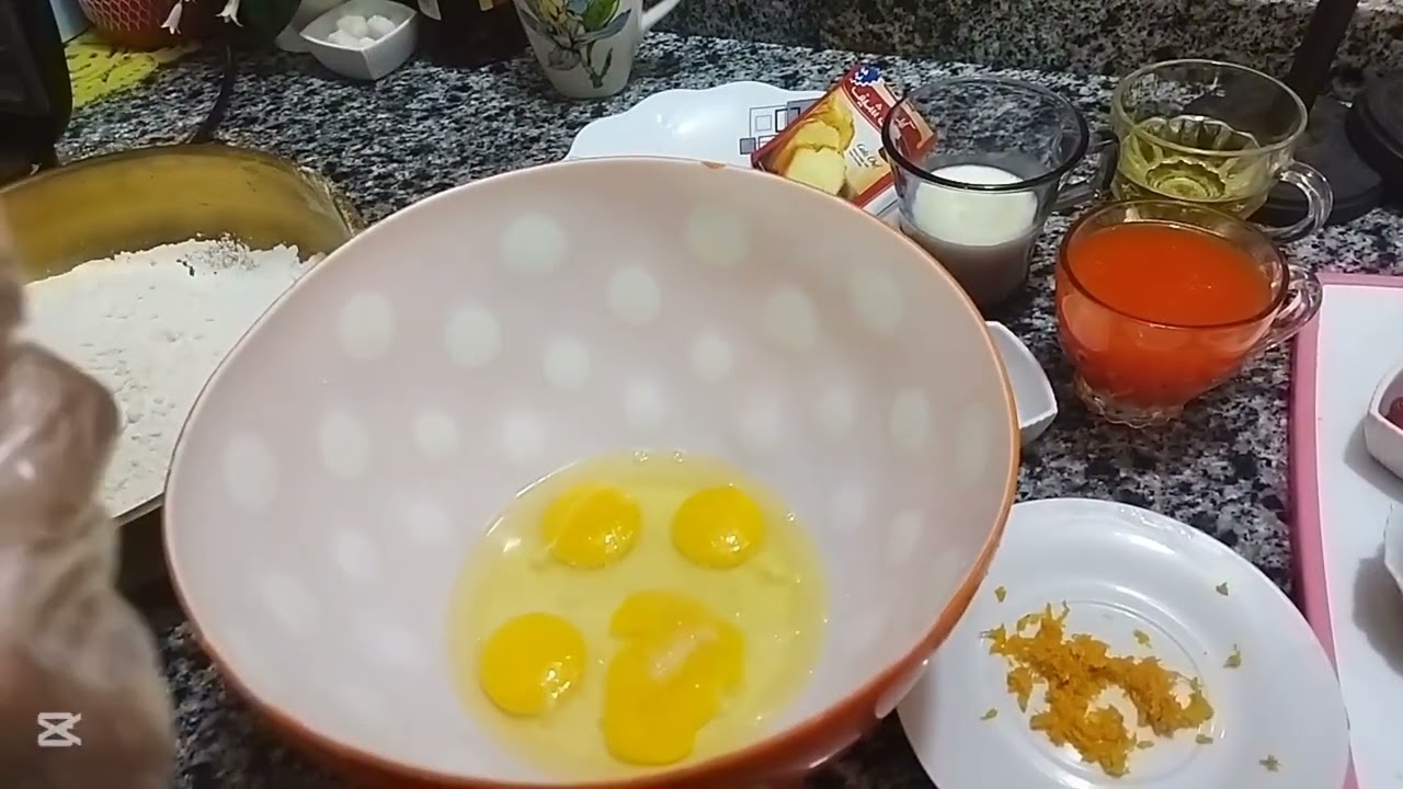 حصريا. طريقه عمل الوافل بالبرتقال بطريقة سهلة جدا ♥️♥️♥️