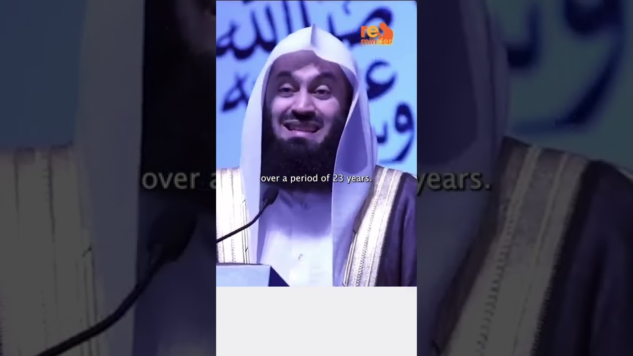 Prohibition of alcohol in the Quran | Mufti Menk