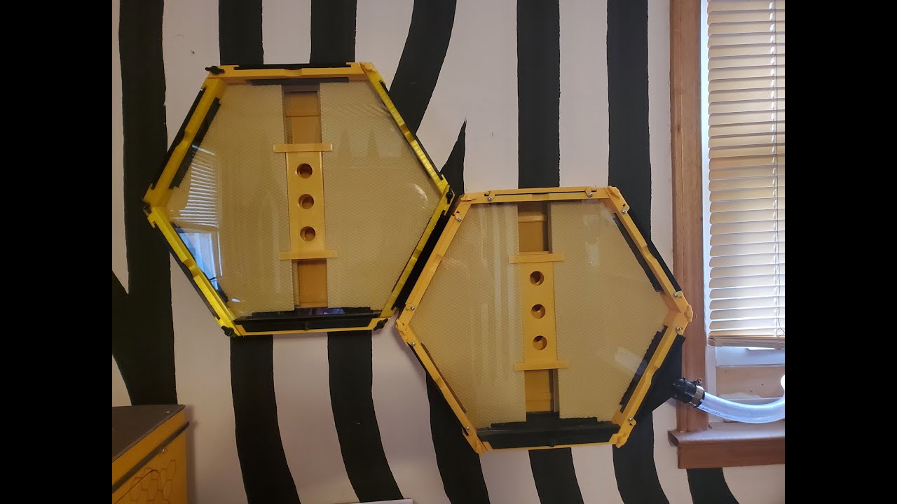 #1 3d printed indoor bee hive