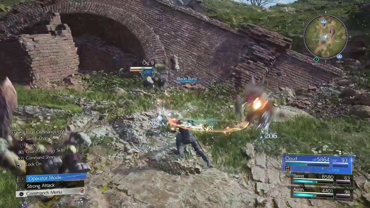 Final Fantasy Rebirth Ps5 pro pt.1