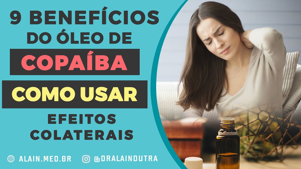 Óleo de copaíba - Um anti-inflamatório poderoso