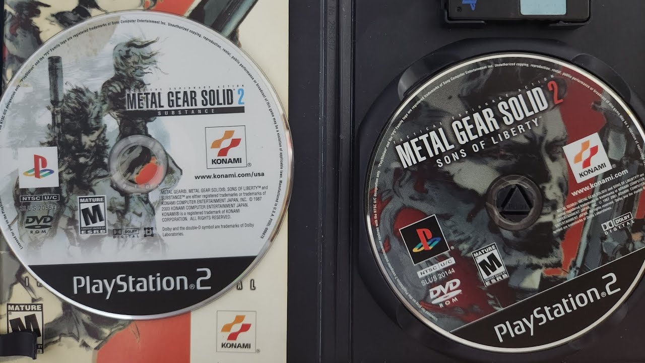 METAL GEAR SOLID 2 Y SUS DIFERENTES VERSIONES