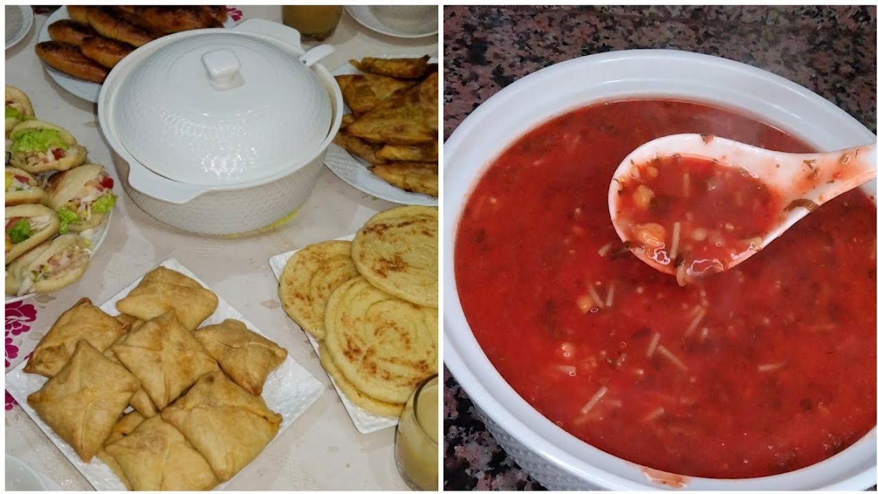حريرة 🍲المغربية على أصولها لذيذة باسهل طريقة لتحضير 😋