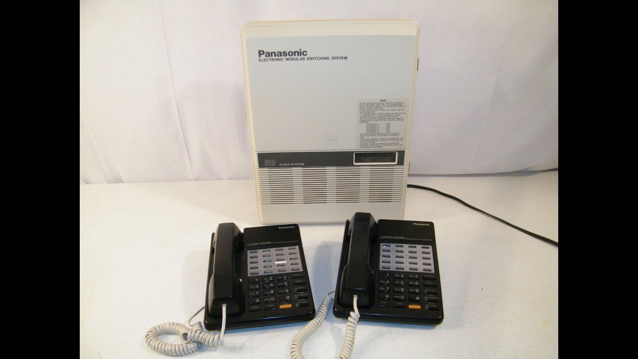 PANASONIC 616 EASA-PHONE (KX-T61610) ELECTRONIC MODULAR SWITCHING SYSTEM