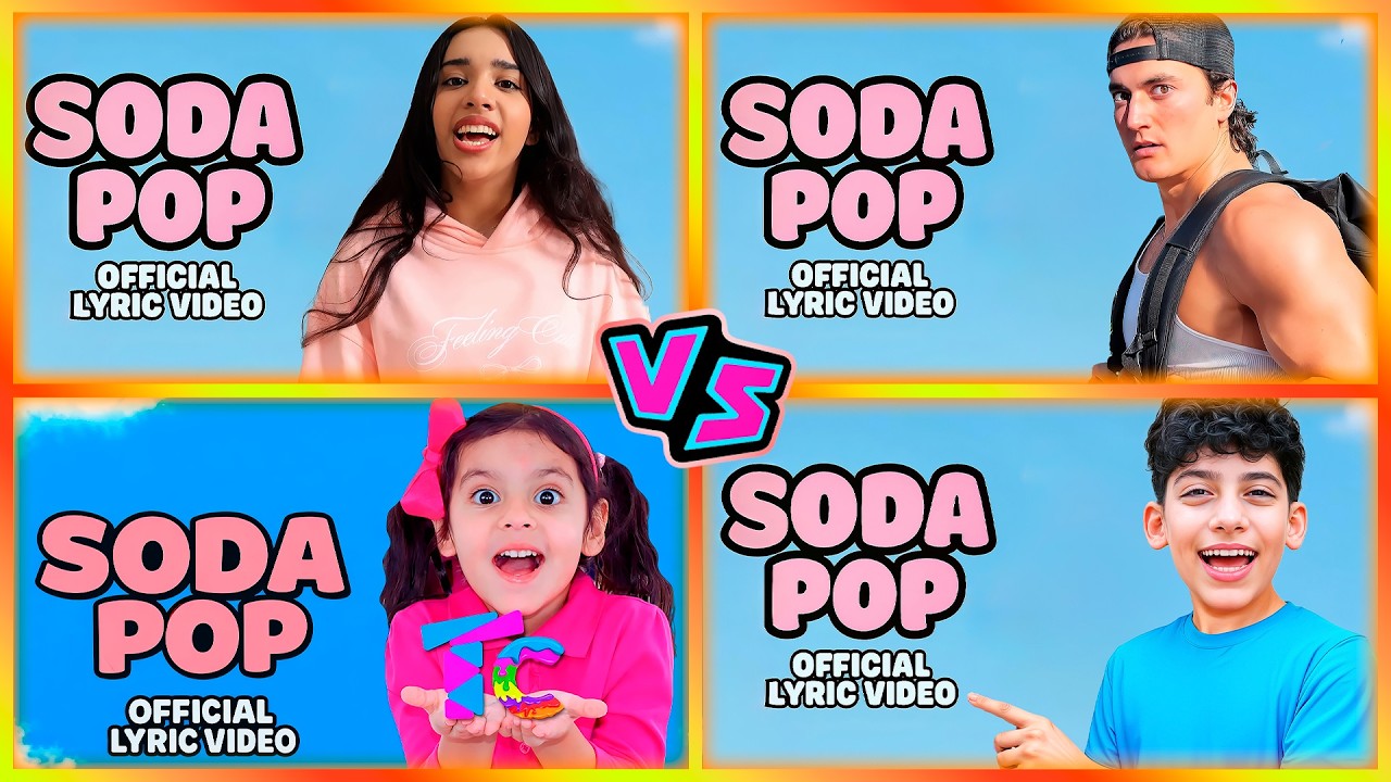 SHFA 🆚 JESSE JAMES WEST 🆚 TOYS AND COLORS 🆚 JASON VLOGS x SODA POP 🎶🎵 Who Is Best?