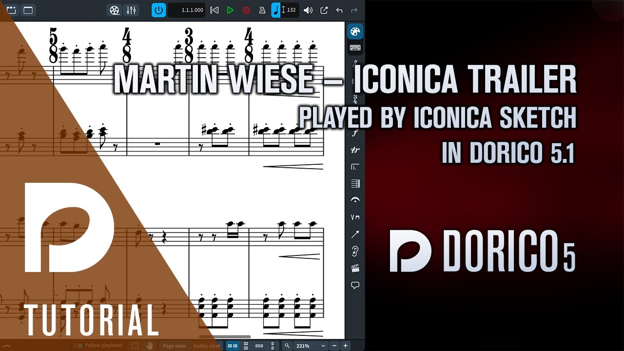 Martin Wiese – Iconica Trailer, performed by Iconica Sketch | Dorico 5.1