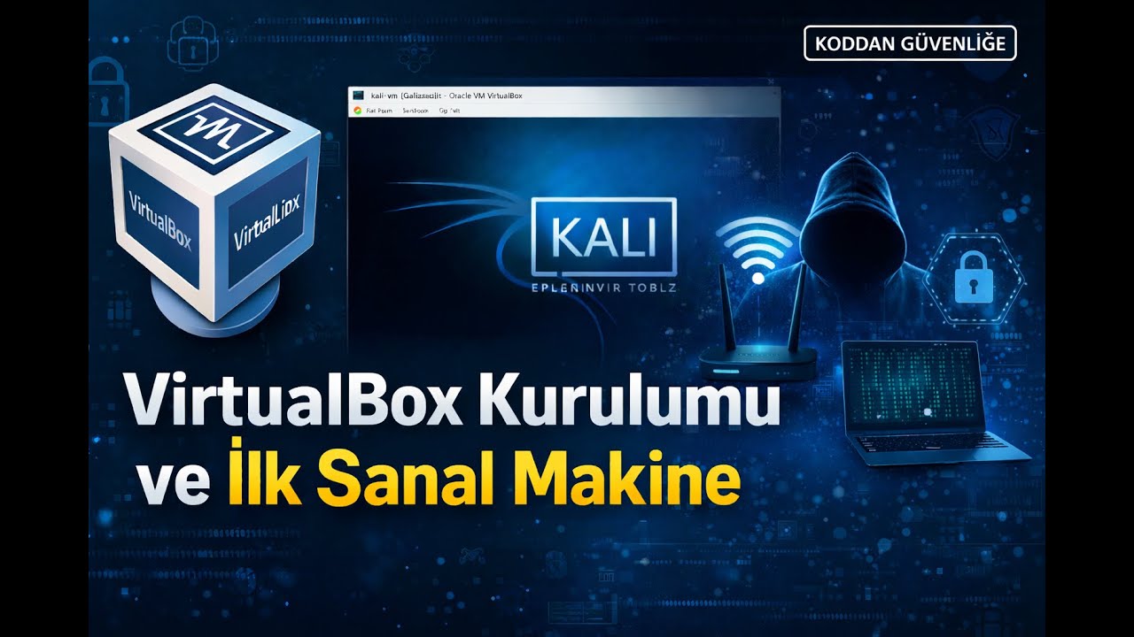 VirtualBox Kurulumu ve İlk Sanal Makine Oluşturma | Siber Güvenliğe Giriş