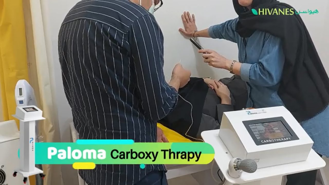 نصب و آموزش دستگاه کربوکسی تراپی / Installation and training of carboxytherapy device by HIVANES