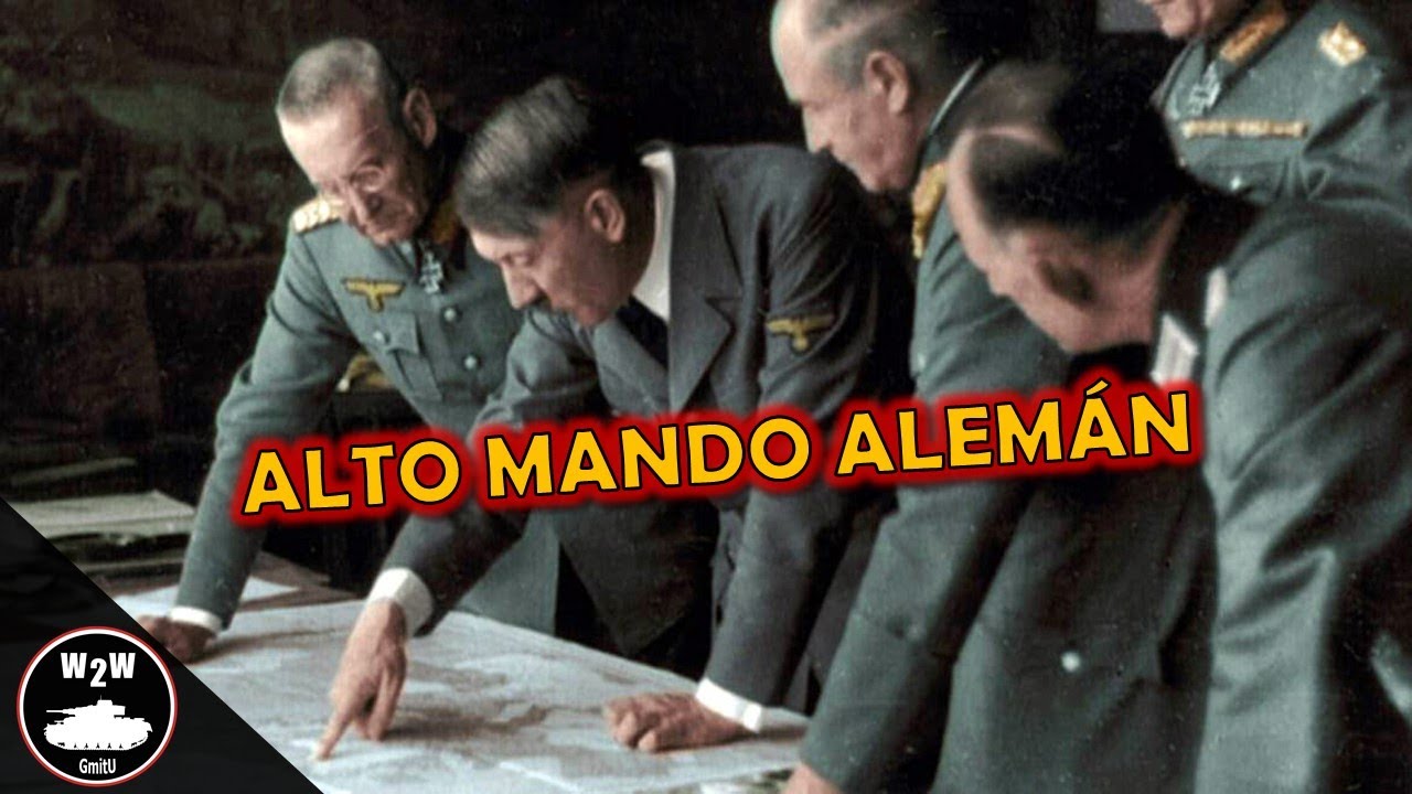 Organigrama del Estado Mayor Alemán - Oberkommando de la Wehrmacht y del Heer