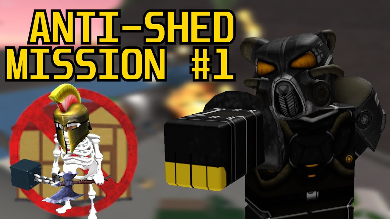 R2DA - ANTI-SHED FARMING MISSION #1