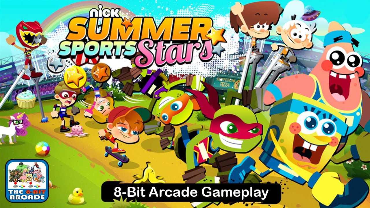 Nick Summer Sports Stars - Perform your best in the Summer Games (Nickelodeon Games)