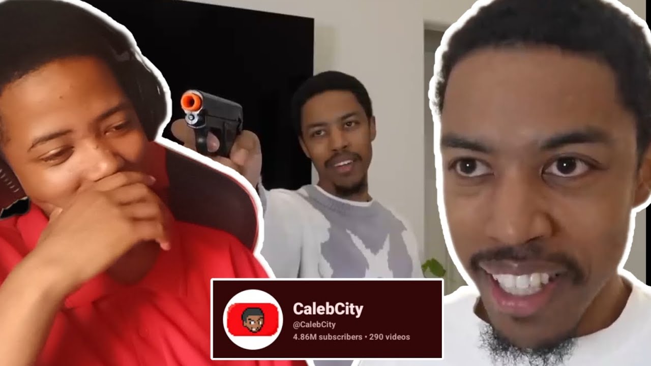 HE WROTE ON THE WALL WITH HIS WHAAATTTT???...[CalebCity](REACTION)