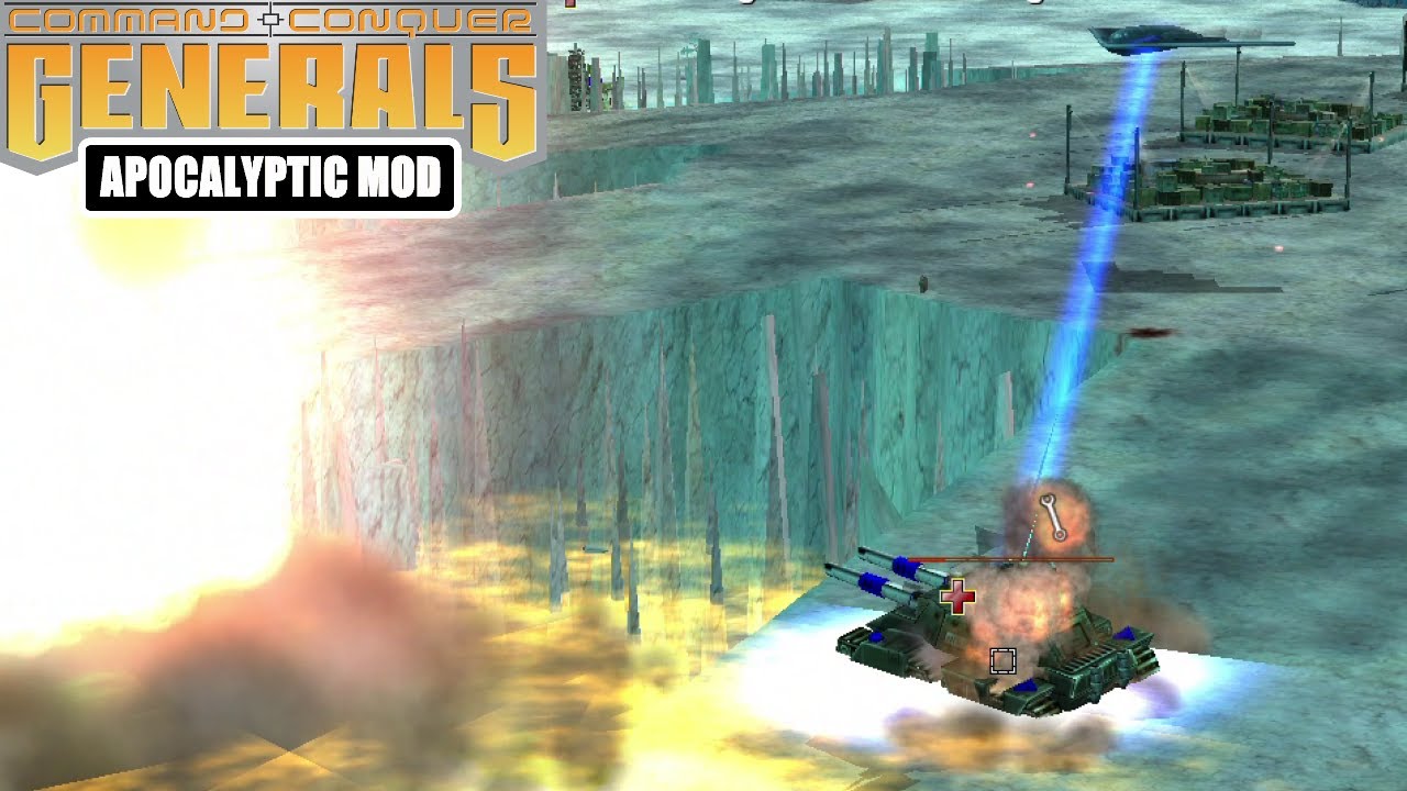 USA LASER VS CHINA BOSSES - C&C Generals Zero Hour  Apocalyptic 2.2