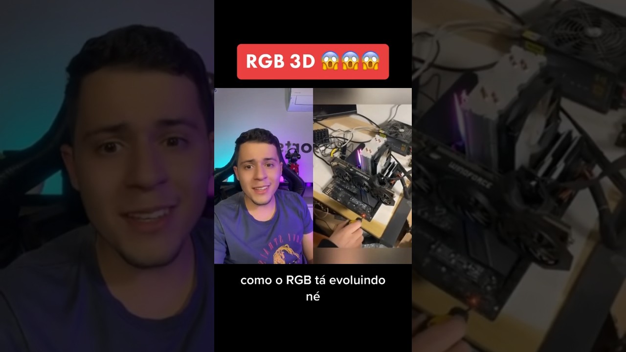 RGB t&aacute; evoluindo #mundoitech #tecnologia #brasil #gamer #pc #rgb #evolu&ccedil;&atilde;o #pcgamer #gamerbrasil
