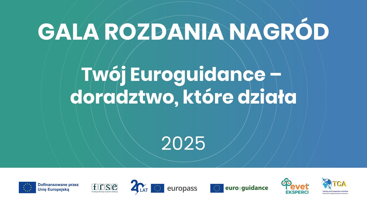 V Forum of Vocational Education Europass and Euroguidance | Award ceremony | 5 December 2025