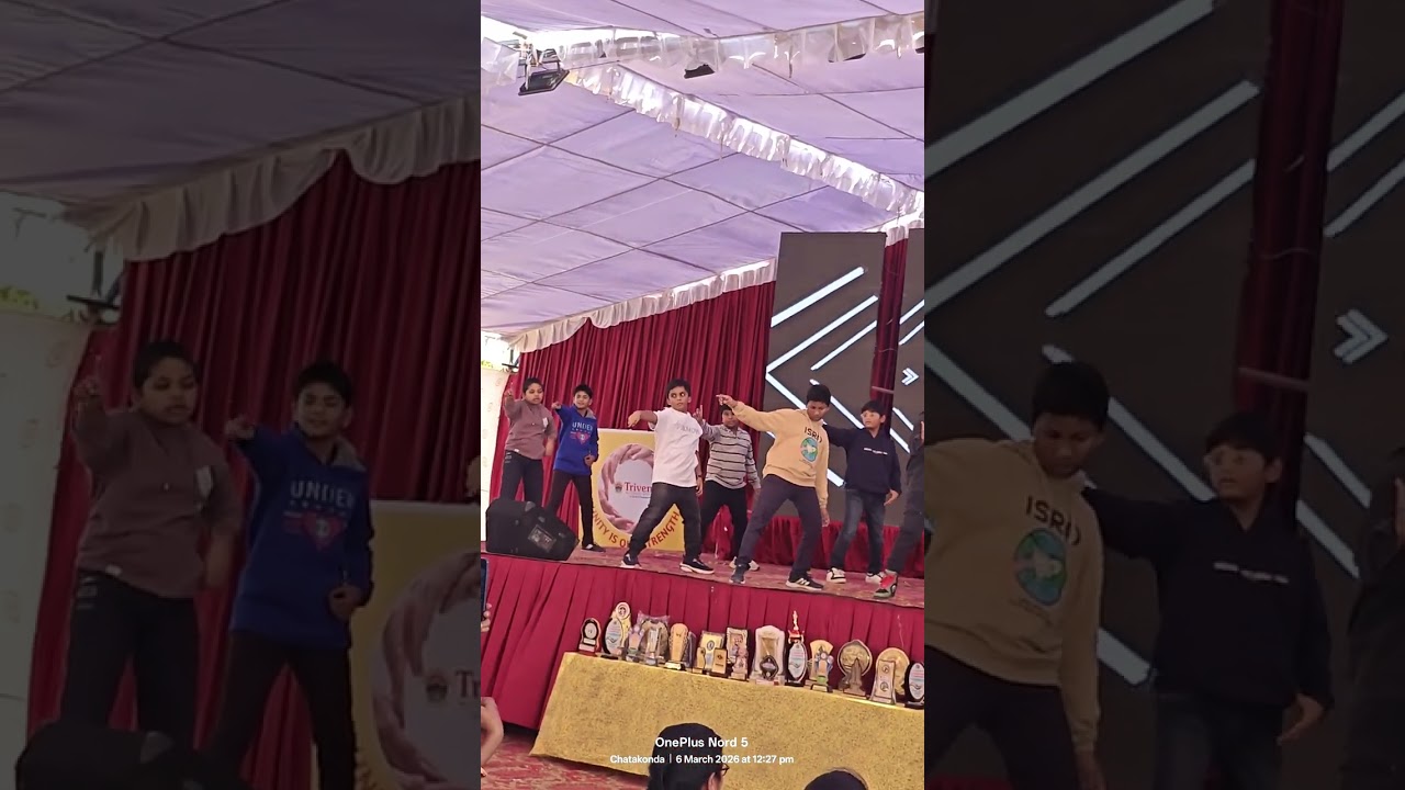 Lavi dance at school fest on 06.03.2026@triveni school kothagudem 