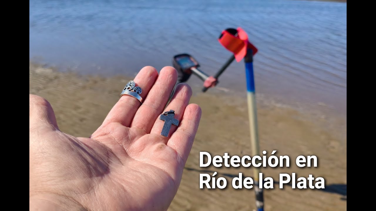 Detectando en el RIO de la PLATA - ¡Encontramos PLATA antes de irnos!