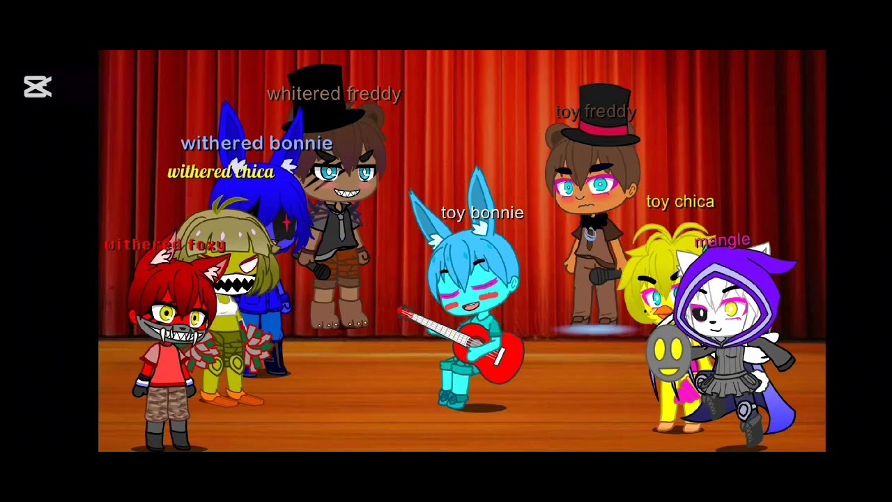 Batalla de canto whitered vs toys #fnaf 2