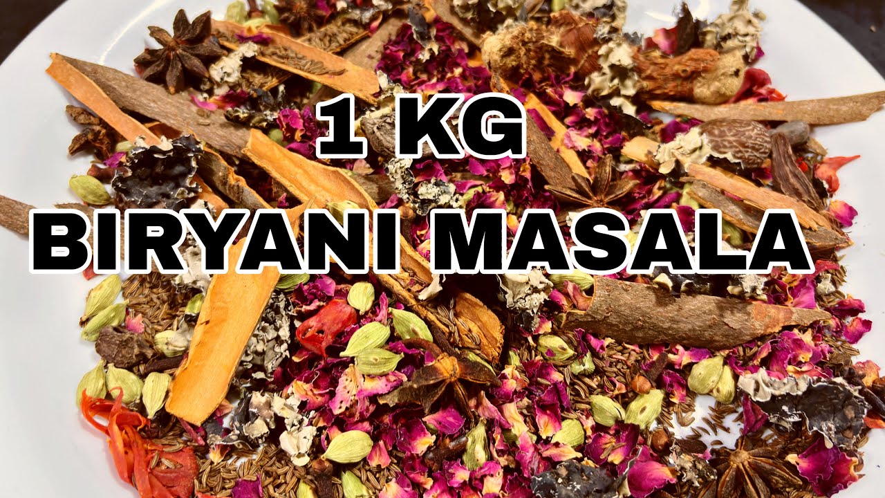 Biryani masala 1 kg | Best Hyderabadi Dam biryani Garam masala | W chef 47