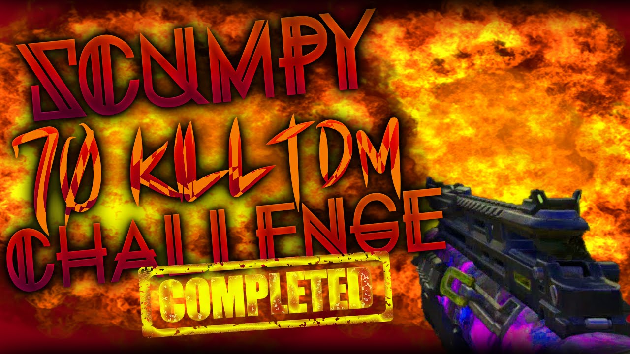 OPTIC SCUMP 70 KILL CHALLENGE COMPLETED!! 