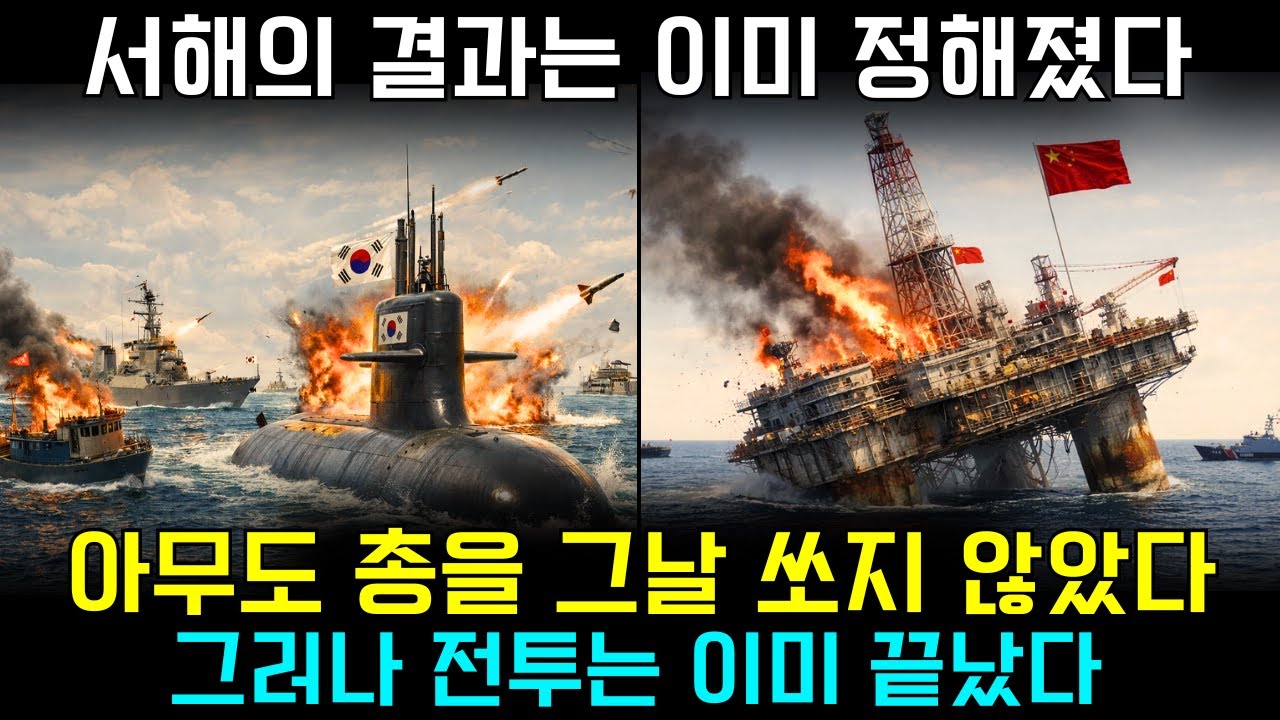 서해 불법 구조물의 실체｜대한민국 잠수함이 중국 북해 함대를 멈춰 세운 날