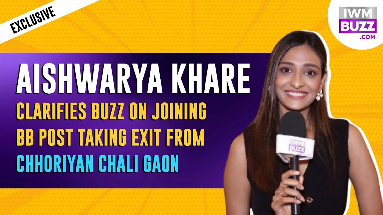 Exclusive: Aishwarya Khare clarifies buzz on joining BB post taking exit from Chhoriyan Chali Gaon