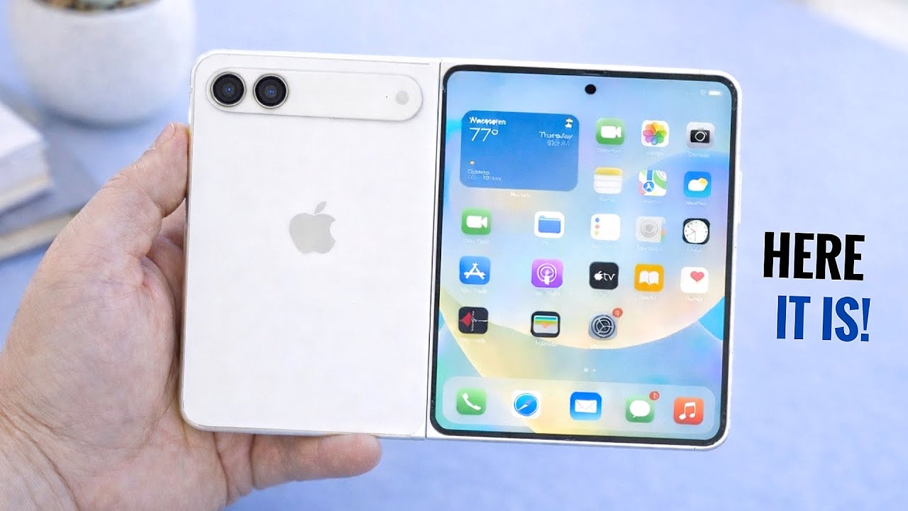 Утечка информации о складном iPhone – подробный разбор конструкции.