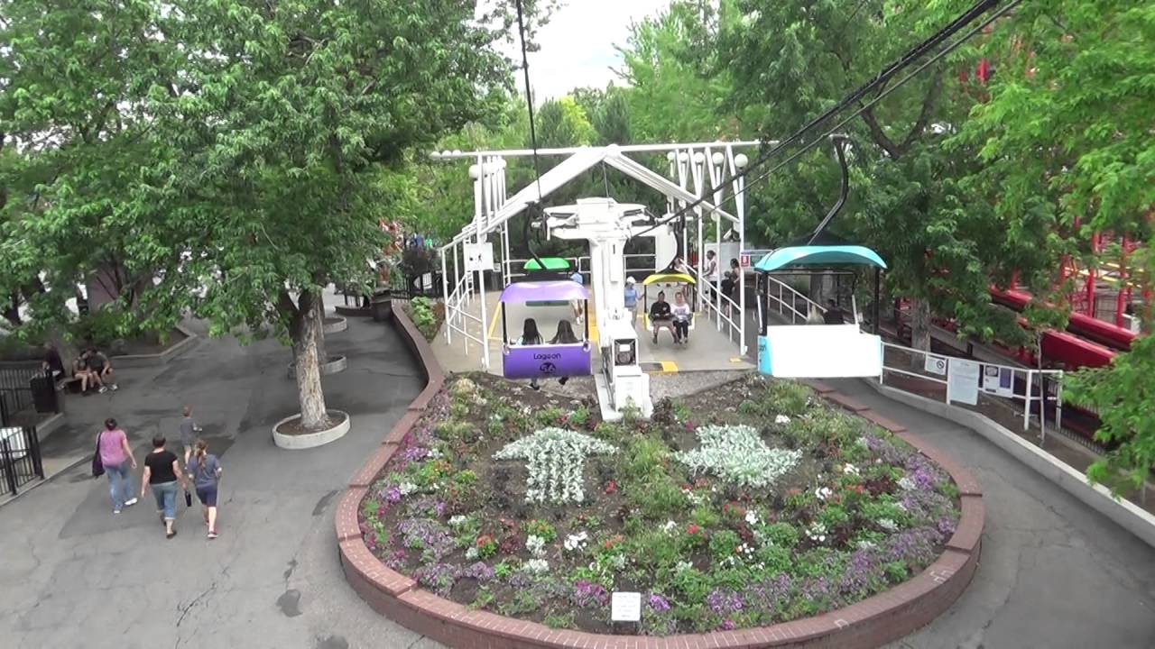 Sky Ride At Lagoon Amusement Park