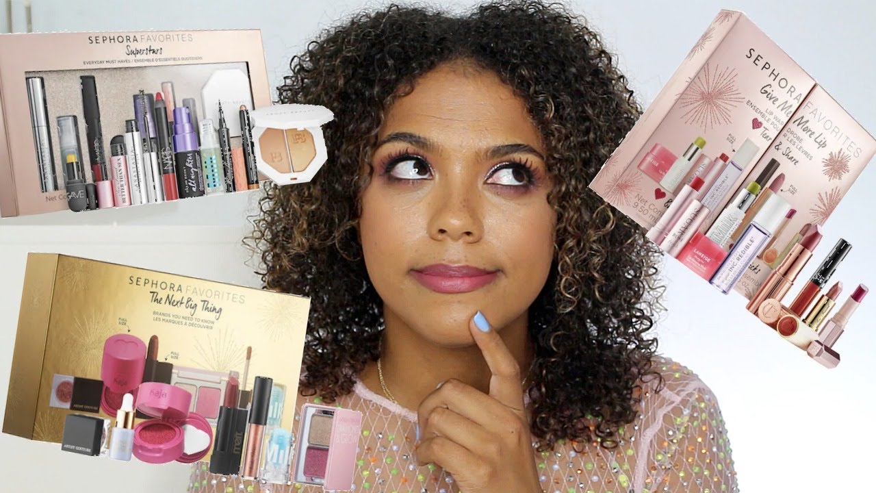 Избранные товары Sephora на праздники 2019 года! Обзор и примерка &mdash; что стоит попробовать, а что ...