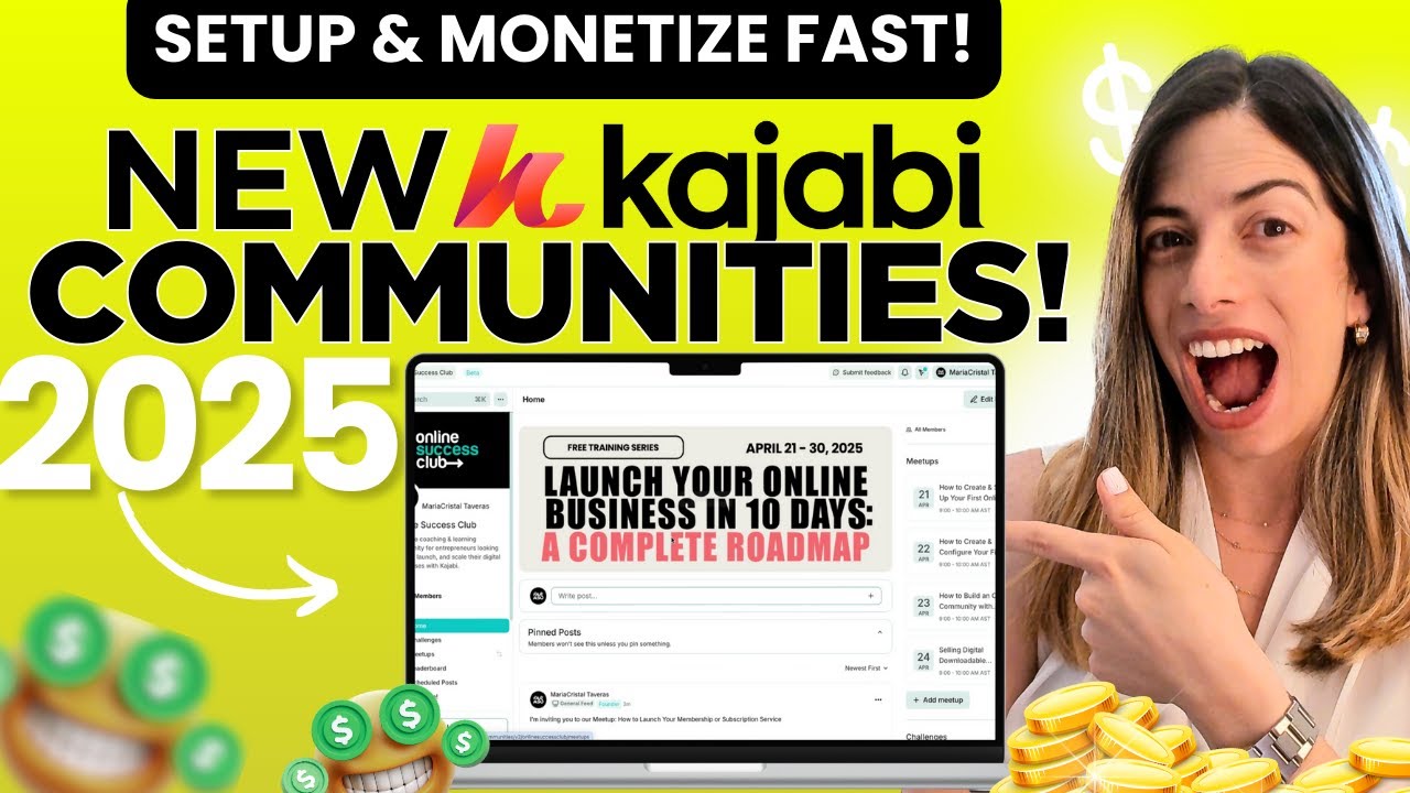 Kajabi Communities Just Got a MASSIVE Upgrade in 2025! What You NEED to Know to Set Up a Community