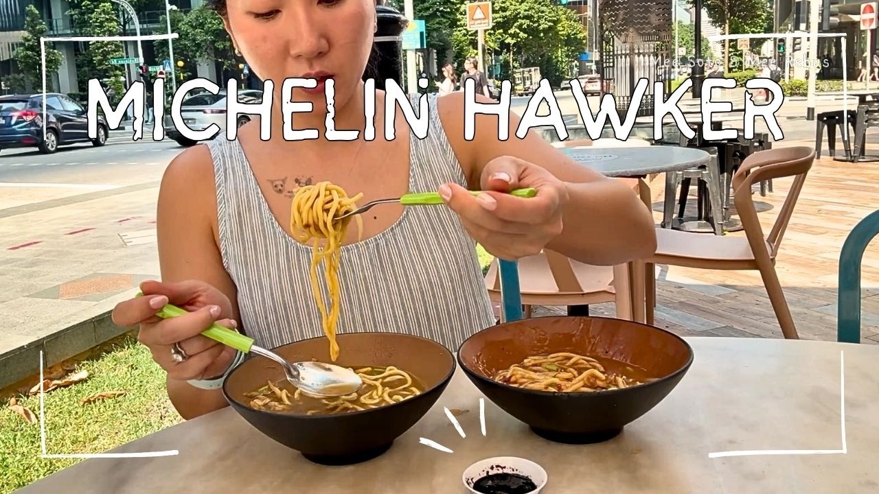 MICHELIN HAWKER in SG CBD | Mee Soto & Mee Rebus at Lau Pa Sat｜싱가포르 미슐랭 호커 | 라우 파 삿의 미 소토 & 미 레부스