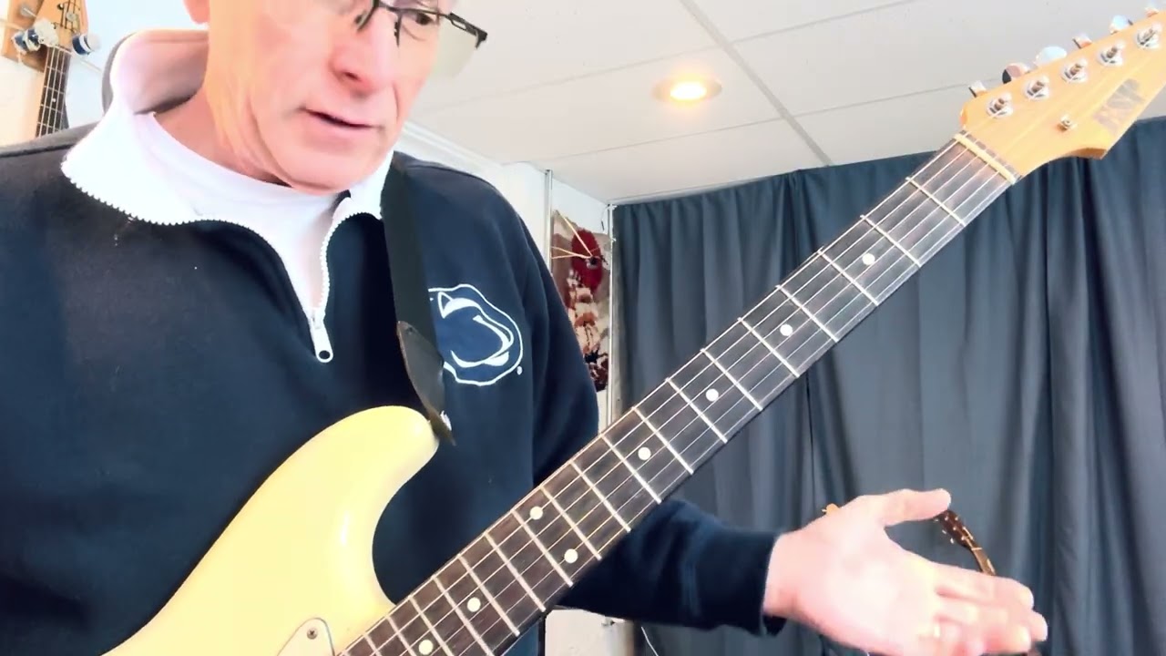 A7 Blues Chords - A7,D7,E7 Up the Entire Neck! Rhythm Guitar Lesson!