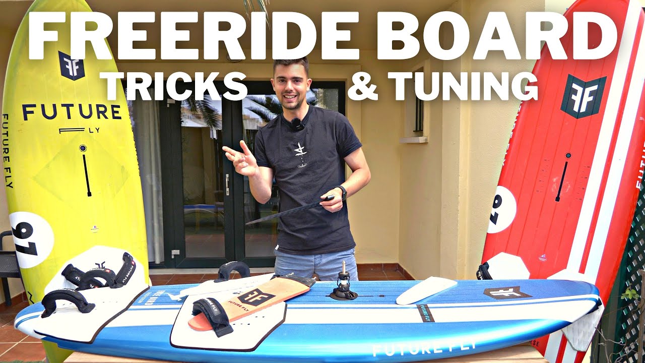 Windsurf Tutorial: FREERIDE BOARD TUNING für mehr Spaß, Speed & Kontrolle | Wind Lounge Windsurfing