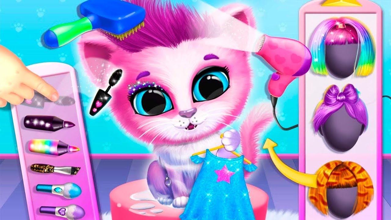 Котенок КИКИ и щенок ФИФИ собираются в отпуск в Pet Hotel