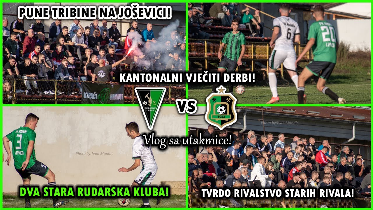 DVA RUDARSKA KLUBA IGRAJU KANTONALNI VJEČITI DERBI! TRIBINE PUNE! | Radnik Lipnica - Mramor Vlog ⚽