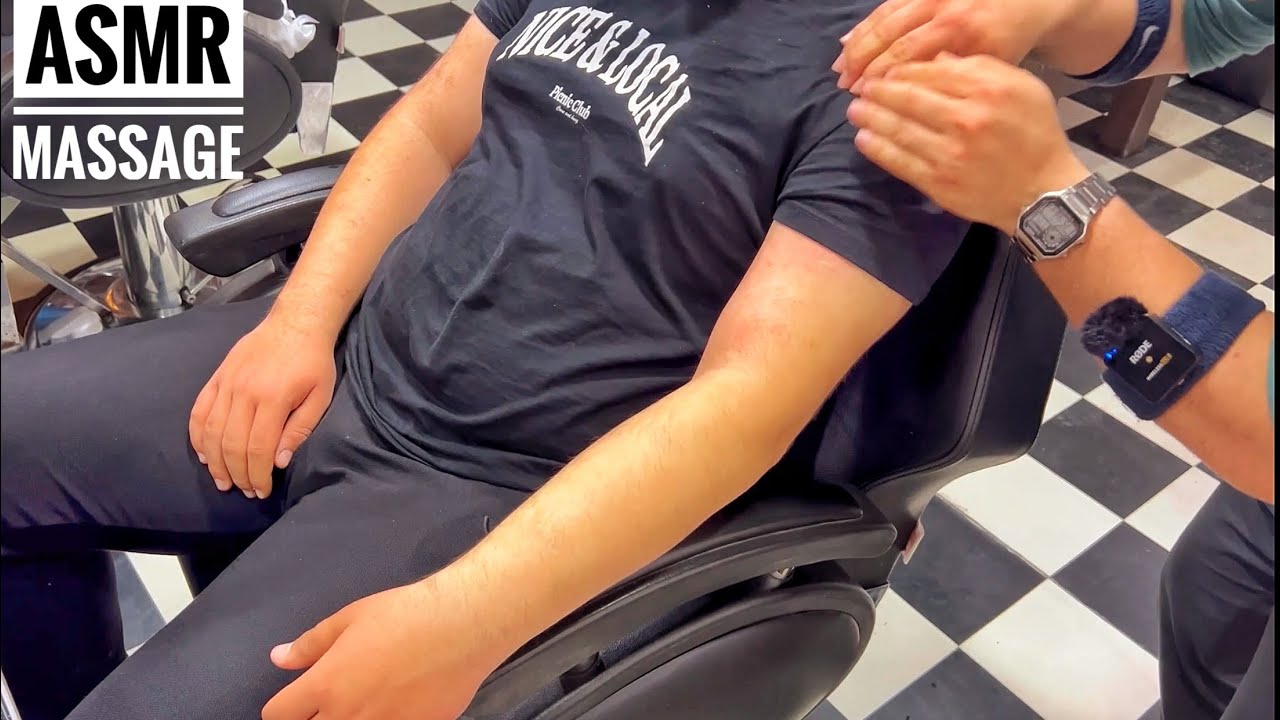 ASMR HEAD MASSAGE • The massage secret of the Turkish barber