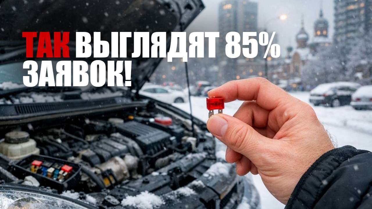Автоэлектрик на выезд или как выглядят 85% заявок?