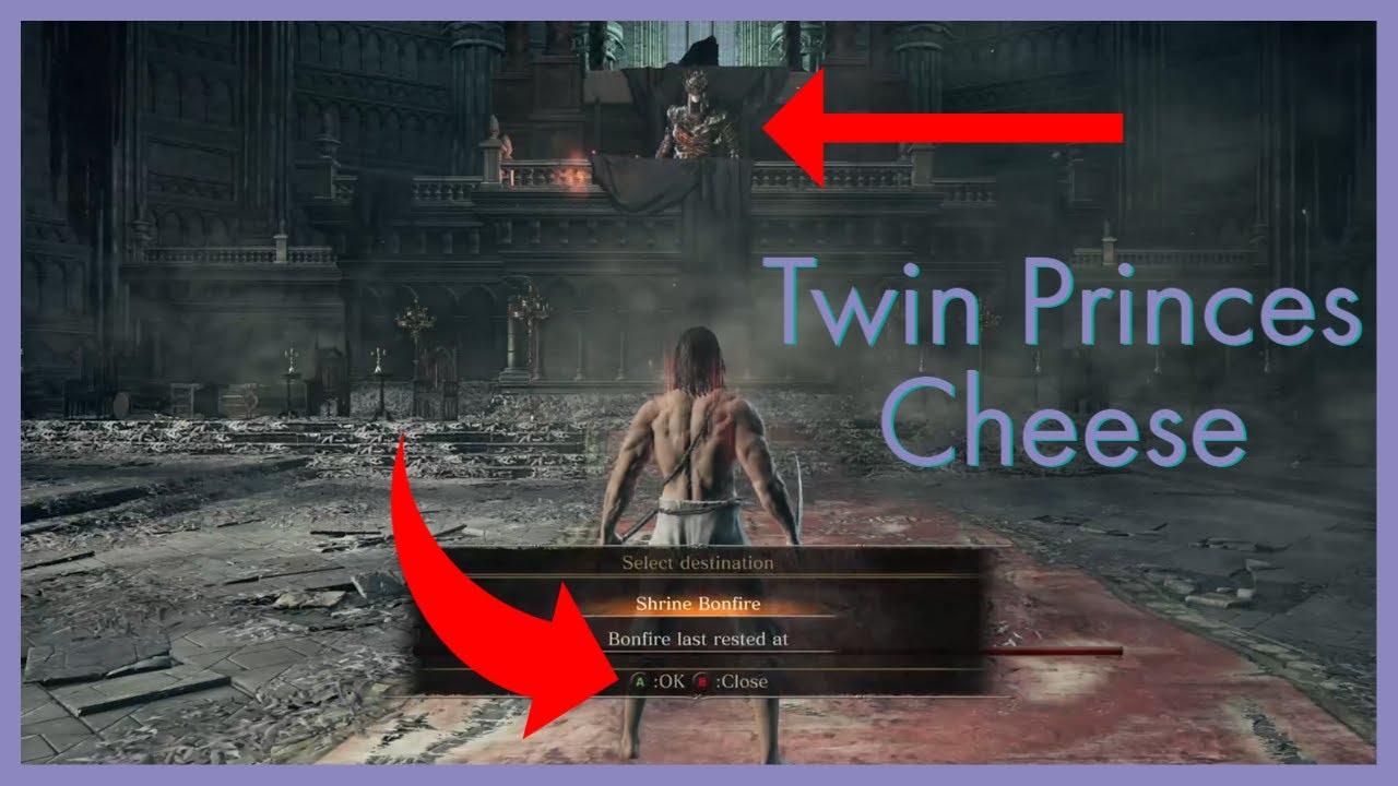 Dark Souls 3 - Learn how to do the Twin Princes Cheese