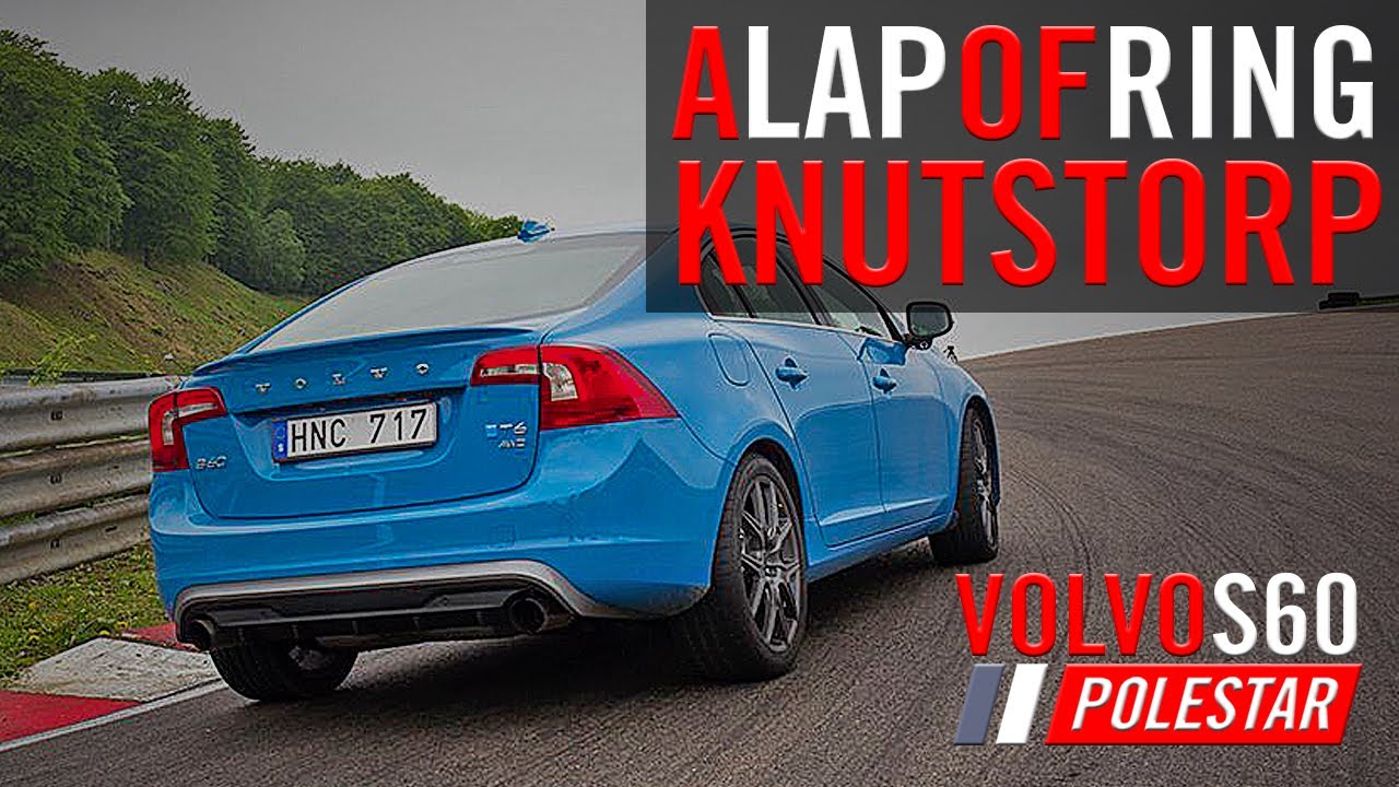 A Lap Of Ring Knutstorp In The Volvo S60 Polestar - TRACK TEASER