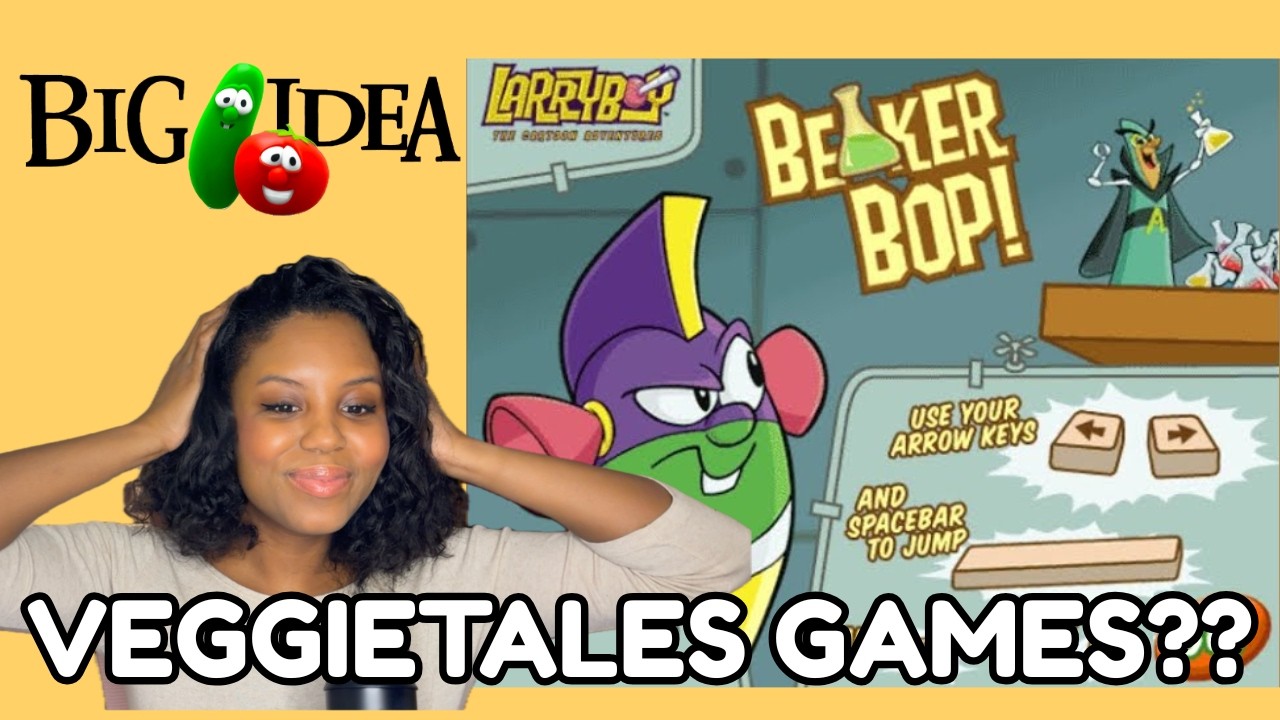I Found the Old VeggieTales Website Games