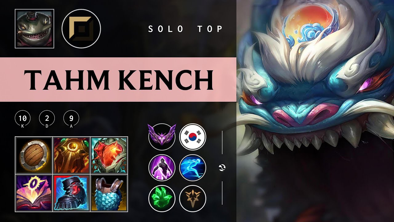 Tahm Kench Top vs Ambessa - KR Master Patch 25.24
