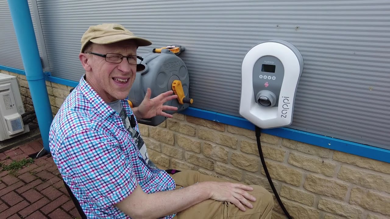 Обзор первого использования зарядного устройства для электромобиля Myenergi Zappi/Harvi с VW ID B...