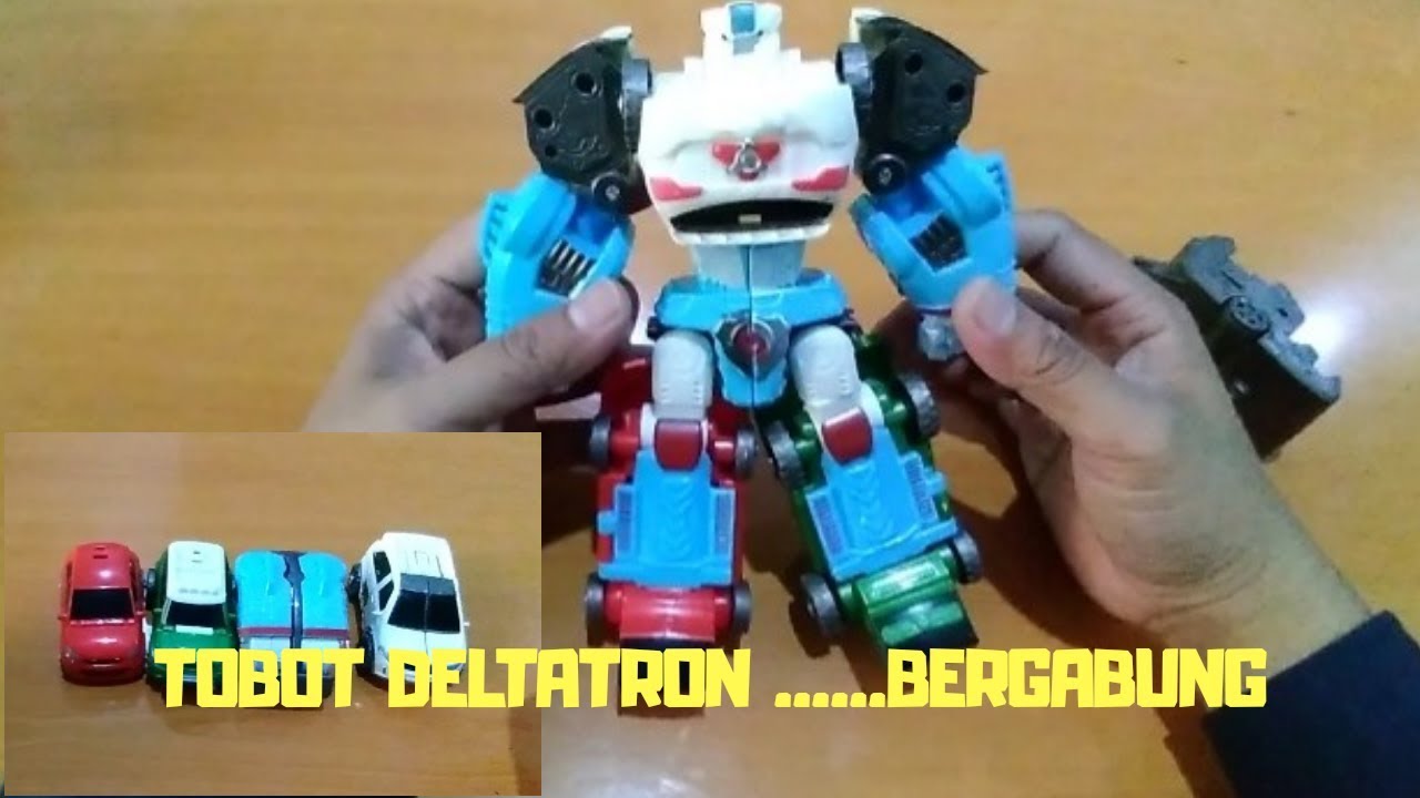Unboxing and transform tobot deltatron