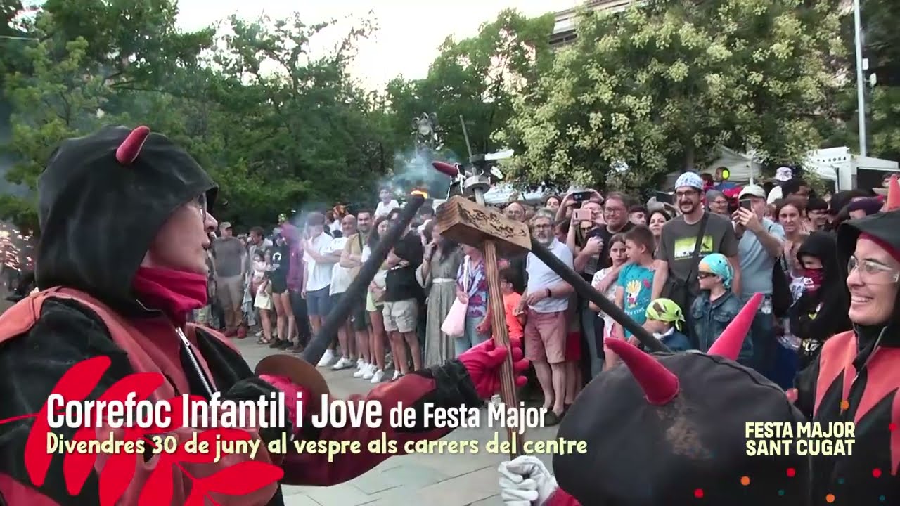 Correfoc Infantil i Juvenil de Festa Major de Sant Cugat 2023